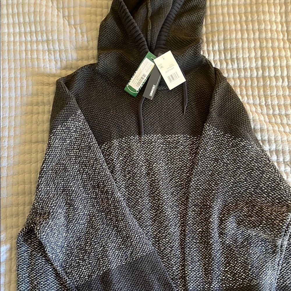 Commerce Men's Gray Sweater Hoodie
